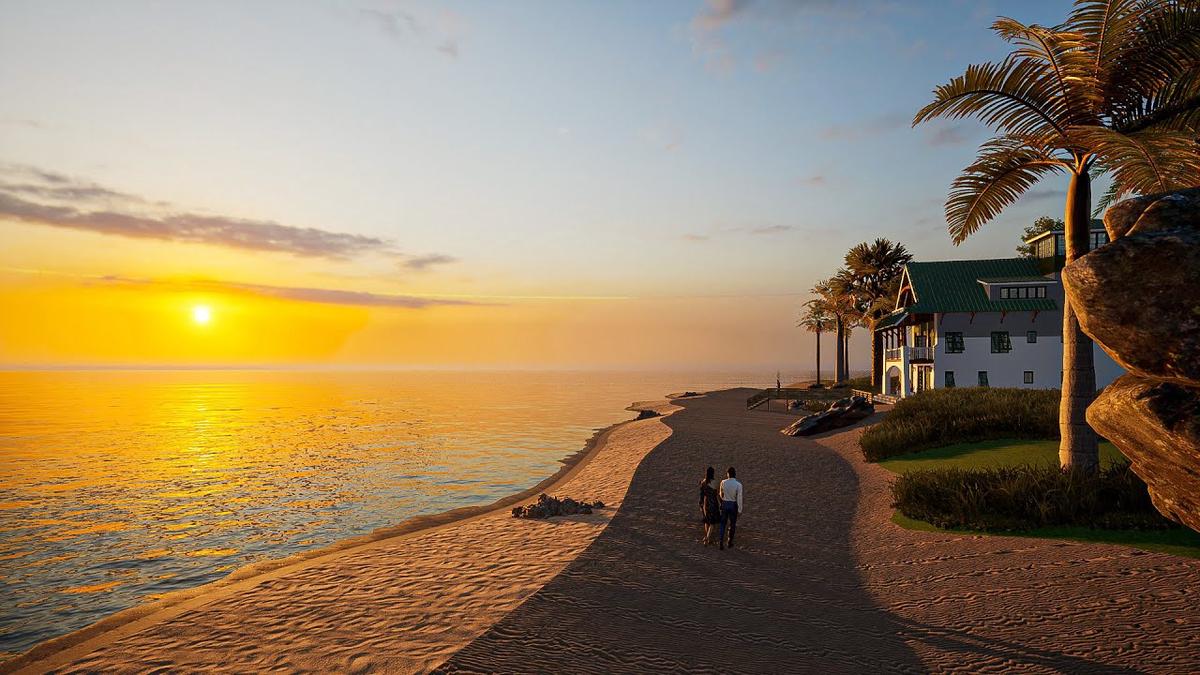 'Video thumbnail for Beautiful Family Beach House with Stunning Views Twinmotion 2022 | Ammar Khan'