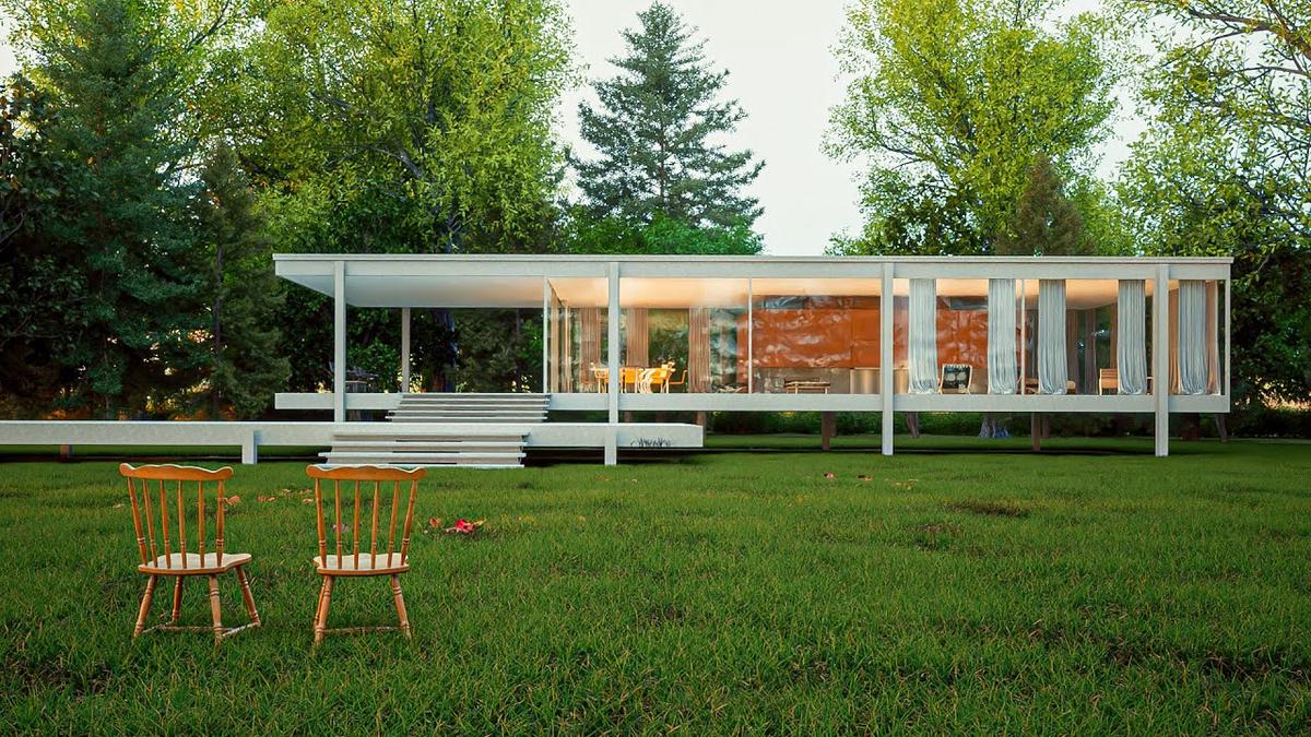 'Video thumbnail for Rendering Villa Farnsworth in Twinmotion 2022 | Ammar Khan'